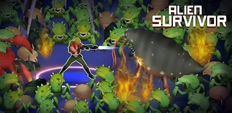 Jogo Alien Survivor com mod apk