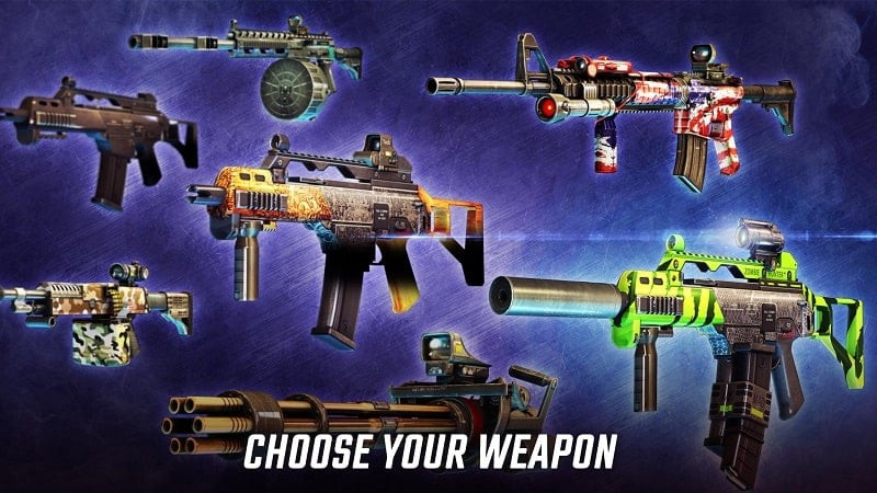 Arsenal de armas en UNKILLED