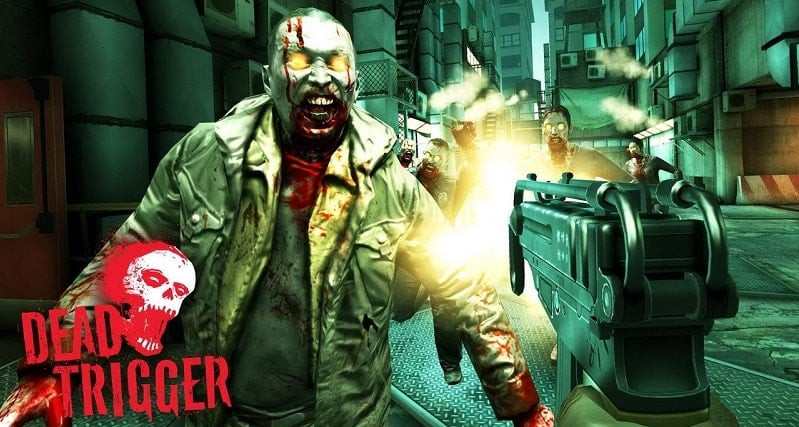 Captura de pantalla de DEAD TRIGGER: Intensa acción zombie.