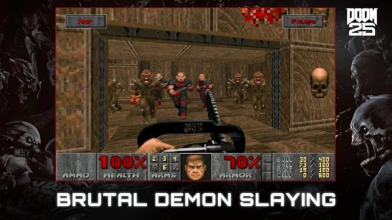 Entorno del juego DOOM