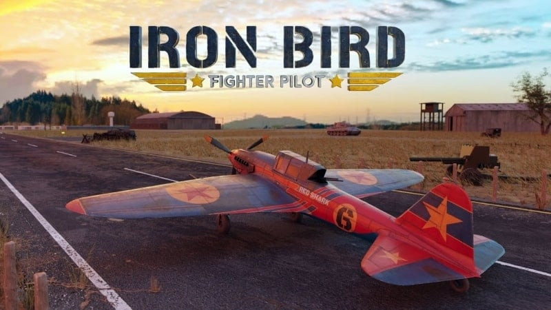 Pantalla principal de Fighter Pilot Iron Bird