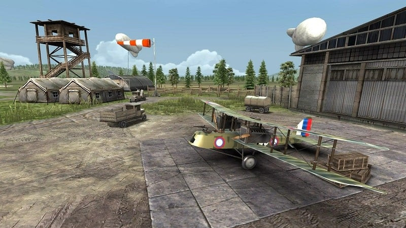 Campanha estratégica em Warplanes WW1 Sky Aces