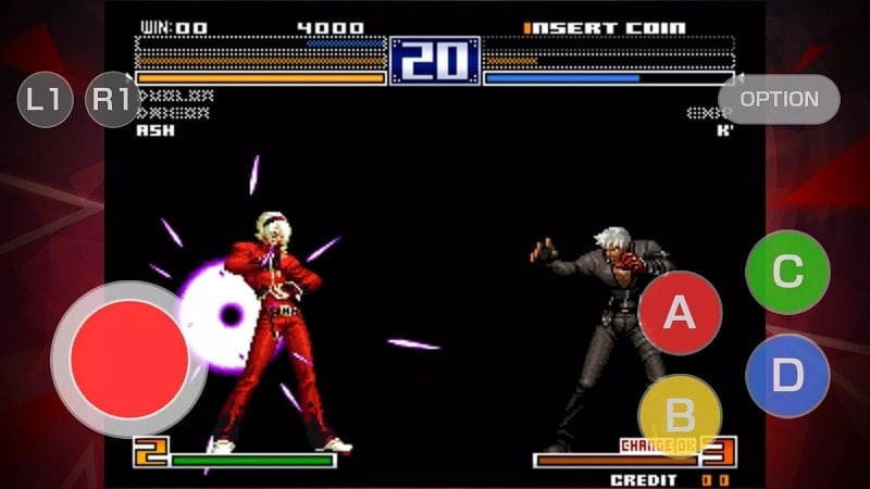 Ejecución de Movimiento Especial en KOF 2003 ACA NEOGEO