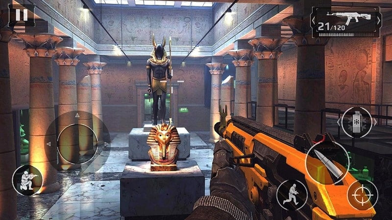 Sistema de armas de Modern Combat 5