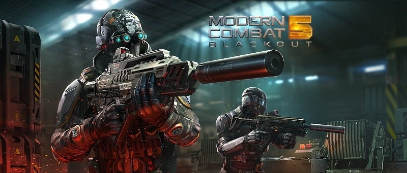 Captura de pantalla del juego Modern Combat 5