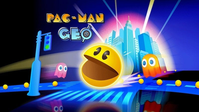 Captura de tela do jogo PAC-MAN GEO