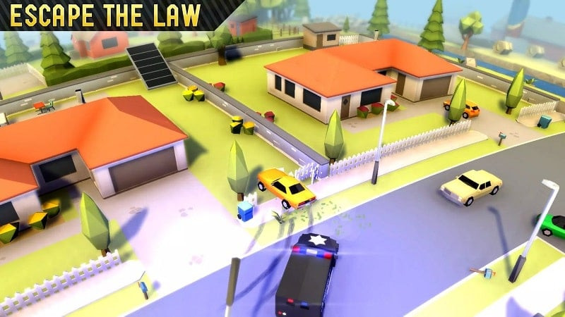 alt: Reckless Getaway 2 gameplay screenshot displaying the diverse range of cars available