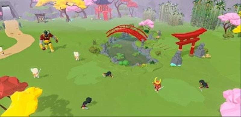 Samurai Survivor: Screenshot do Jogo