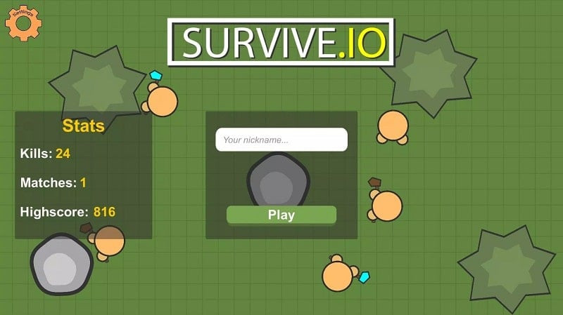 Características del MOD en Survive.io MOD APK.