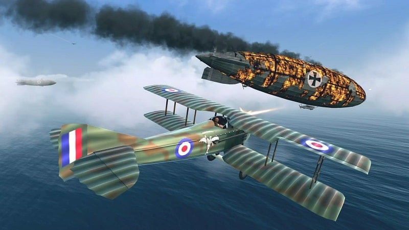 Aviões disponíveis em Warplanes WW1 Sky Aces