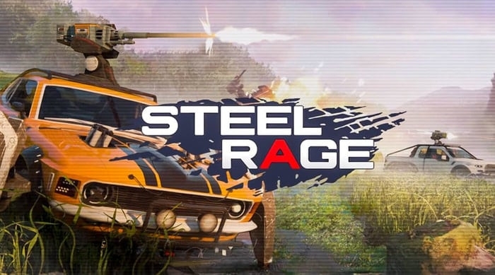 Carro disparando mísseis em Steel Rage