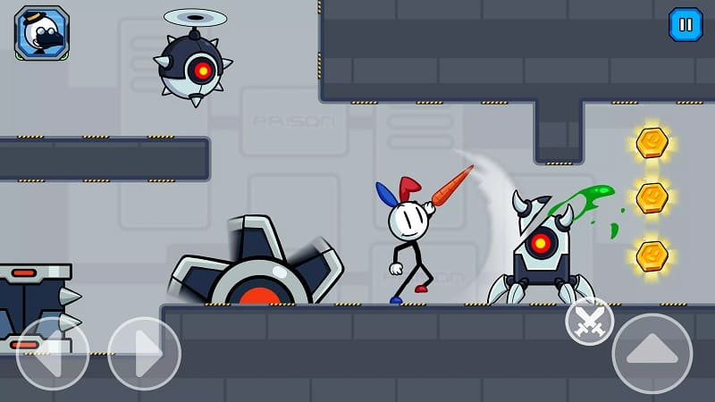 Stick Fight Prison Escape: Mostra de animais de estimação