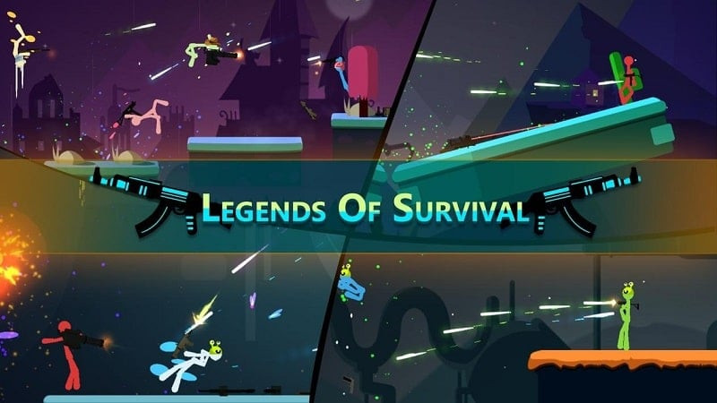 Screenshot do jogo Stickman Fighter Infinity