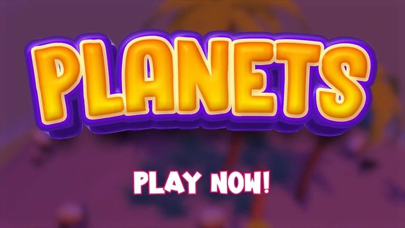 Captura de pantalla del juego Planets: Space Shooting