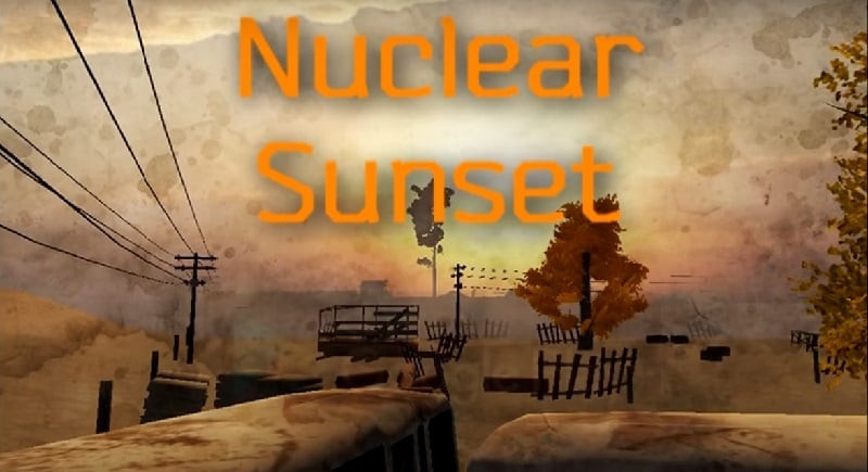 Mundo desolado em Nuclear Sunset