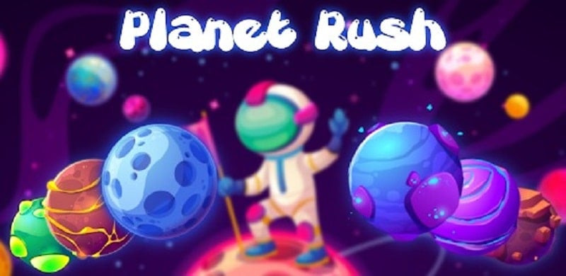 Captura de pantalla del juego Planet Rush