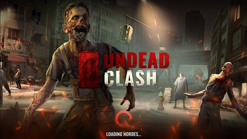 Combate contra zombis en Undead Clash