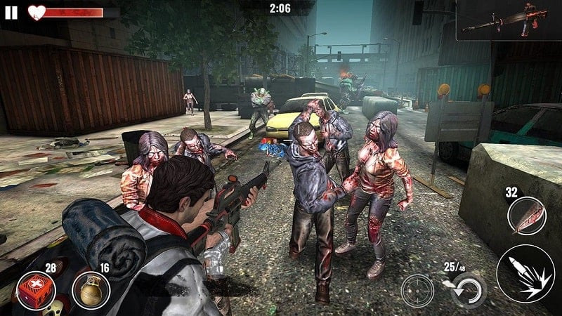 alt: ZOMBIE HUNTER Character Selection Screenshot