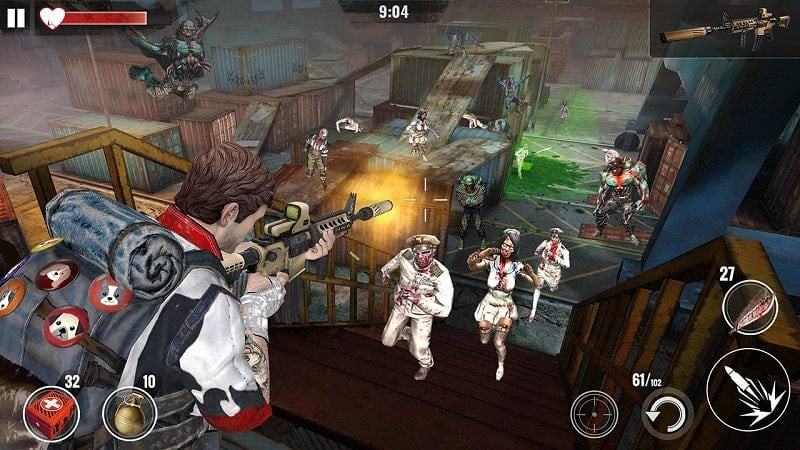 alt: ZOMBIE HUNTER MOD APK Screenshot