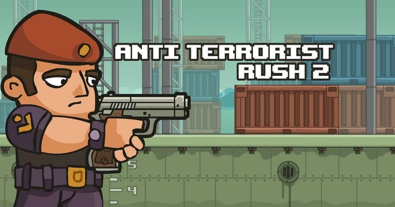 Capa do jogo Anti Terrorist Rush 2