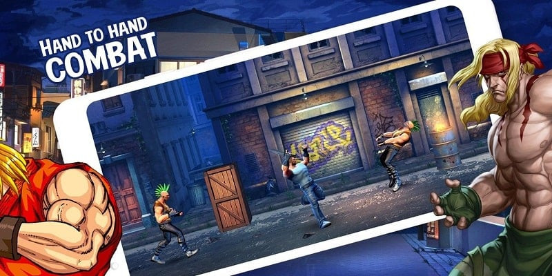 Beat Em Up Street Fight Rage: Juego gratuito