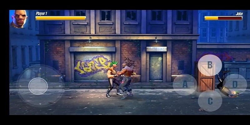 MOD de Beat Em Up Street Fight Rage