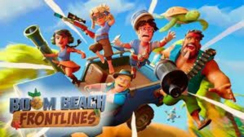 Boom Beach Frontlines gameplay