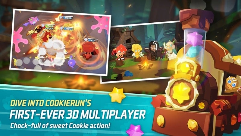 Combate en CookieRun: Tower of Adventures MOD