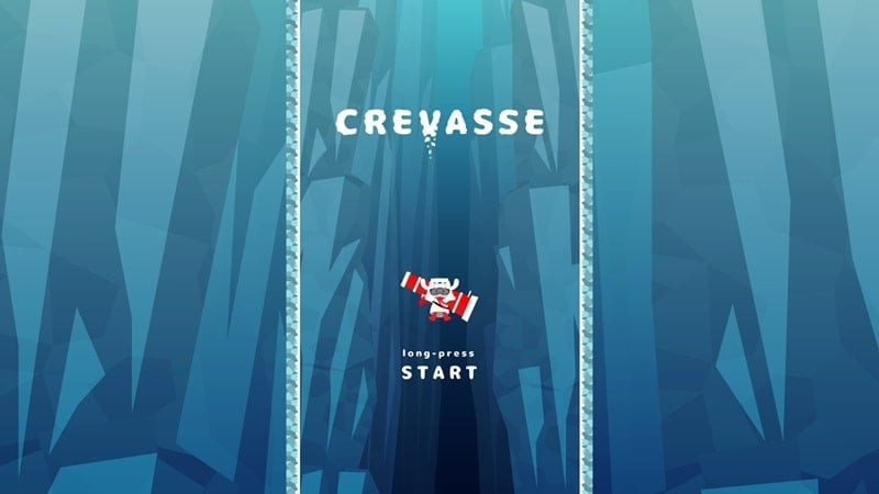 Aventura en el hielo en Crevasse MOD APK