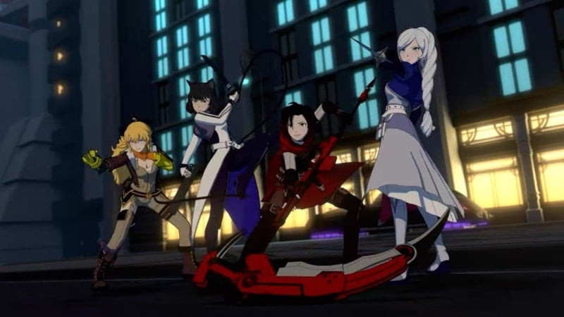 Screenshot do Crunchyroll RWBY Mod