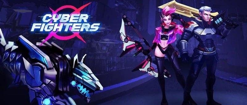 Cyber Fighters Premium MOD APK com Dinheiro Infinito