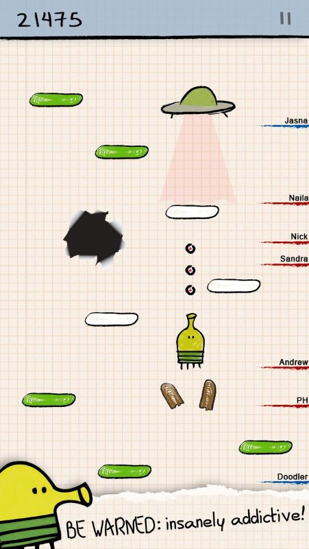 Doodle Jump con MOD