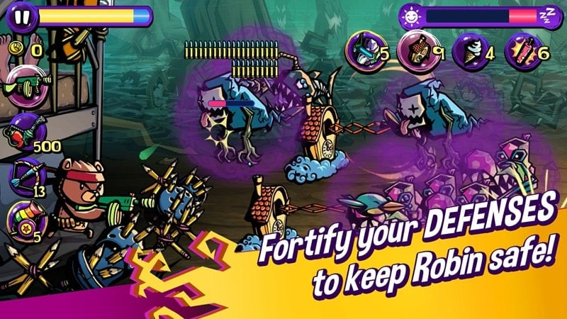 Monstruos de Dream Defense MOD APK