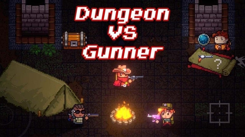 Dungeon VS Gunner Cover Art