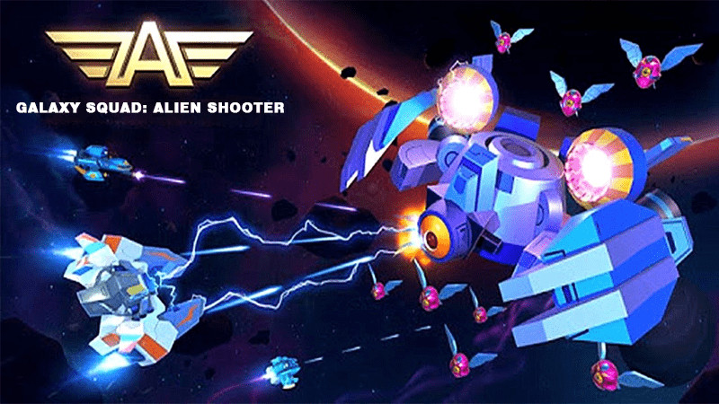 Jugabilidad de Galaxy Squad Alien Shooter