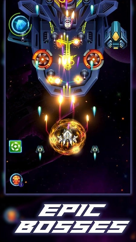 Galaxy Squad Alien Shooter en acción