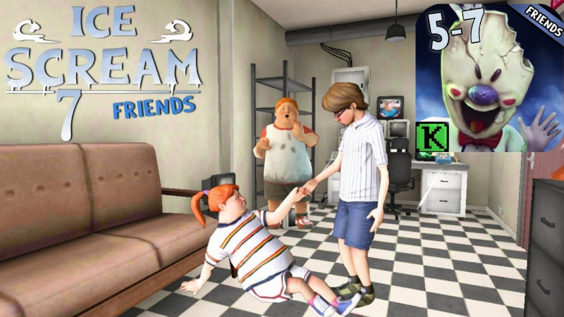 Ice Scream 7 Friends! Cover Art