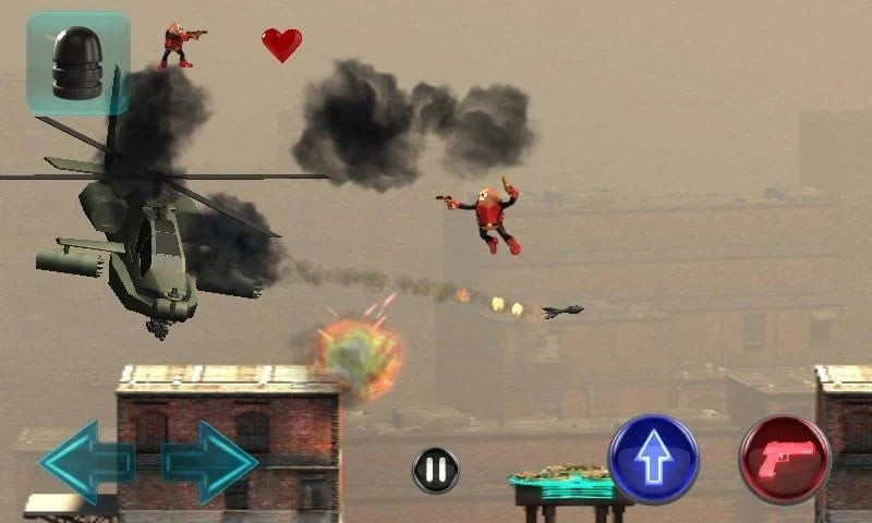 Arsenal de armas no Killer Bean Unleashed MOD APK