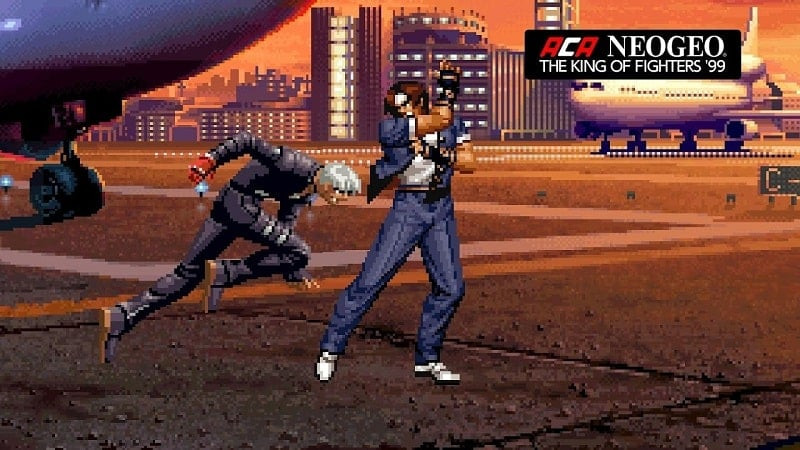 Captura de pantalla del juego KOF 99 ACA NEOGEO