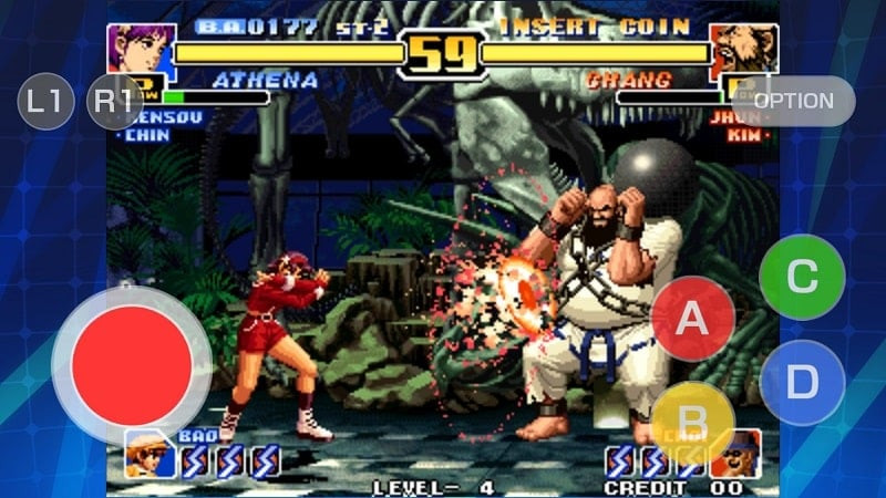 Modo Versus de KOF 99 ACA NEOGEO