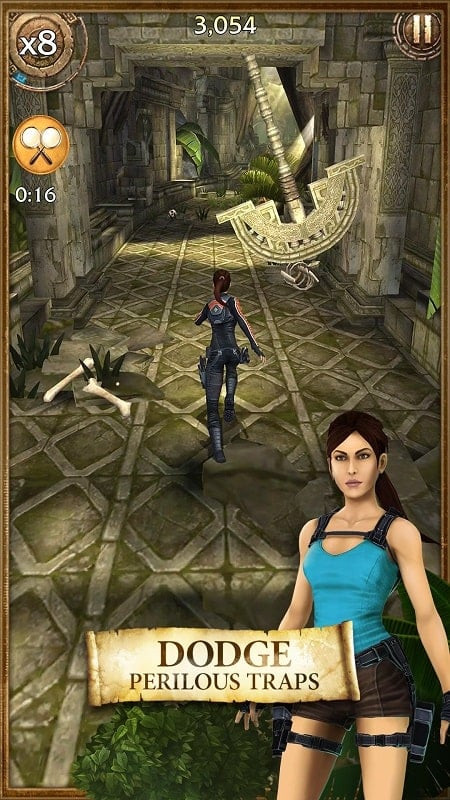 Jogabilidade de Lara Croft: Relic Run