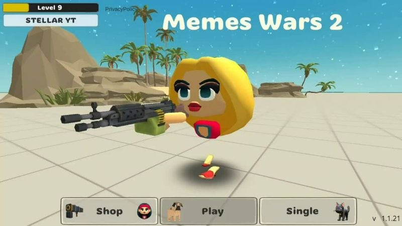 Jogo MemesWars 2 com MOD