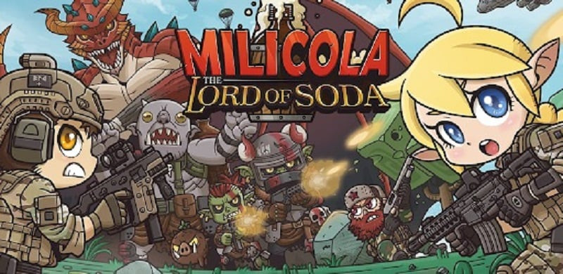 Pantalla de inicio de Milicola: The Lord of Soda