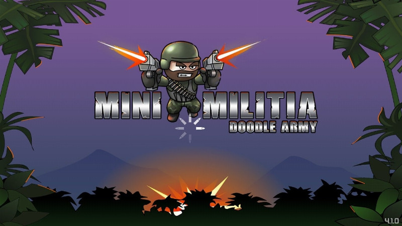 Mini Militia Doodle Army 2 en acción