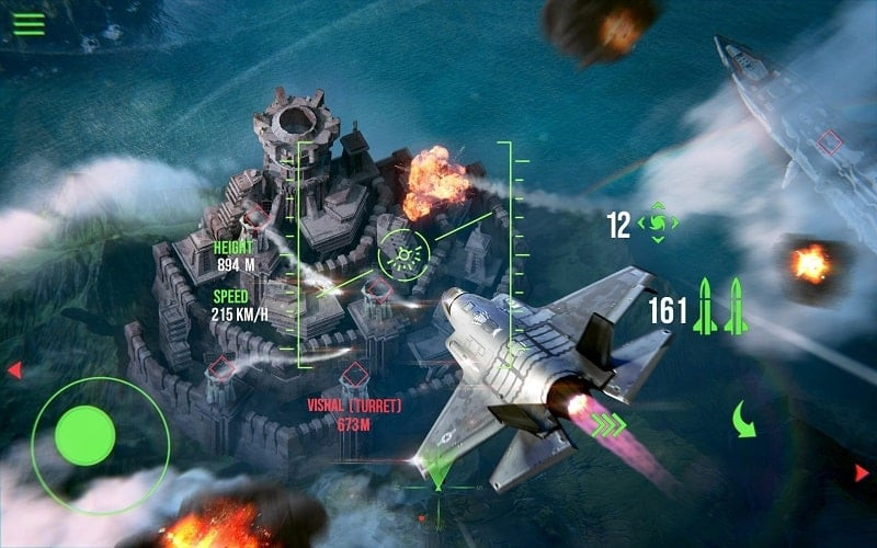 Modern Warplanes MOD para Android