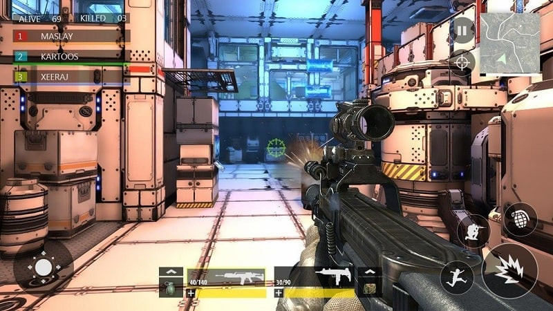 Acción multijugador en FPS War Modern Combat