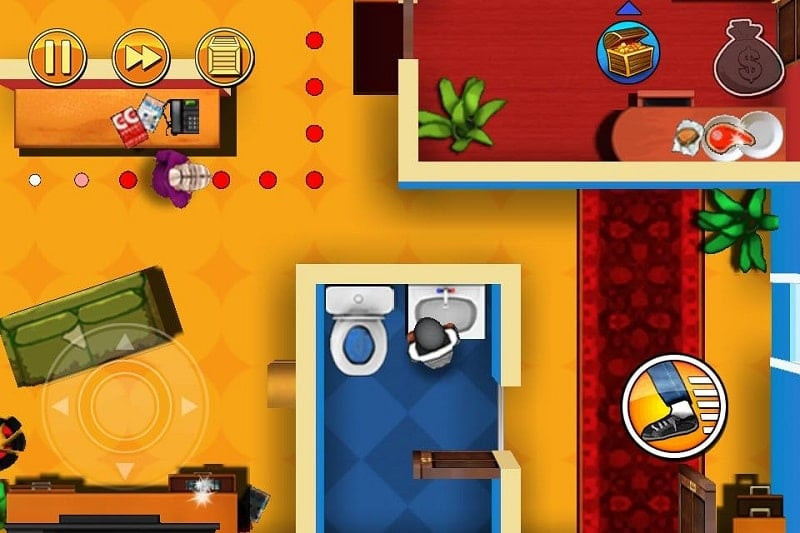 Personagem Bob em Robbery Bob MOD APK