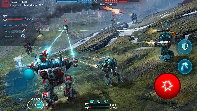 Robot Warfare MOD para Android