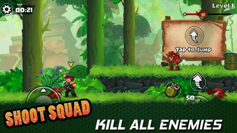 Características de Shoot Squad MOD APK