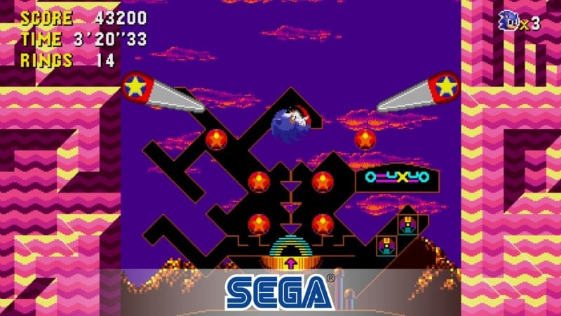 Sonic CD Classic MOD APK: Captura de pantalla